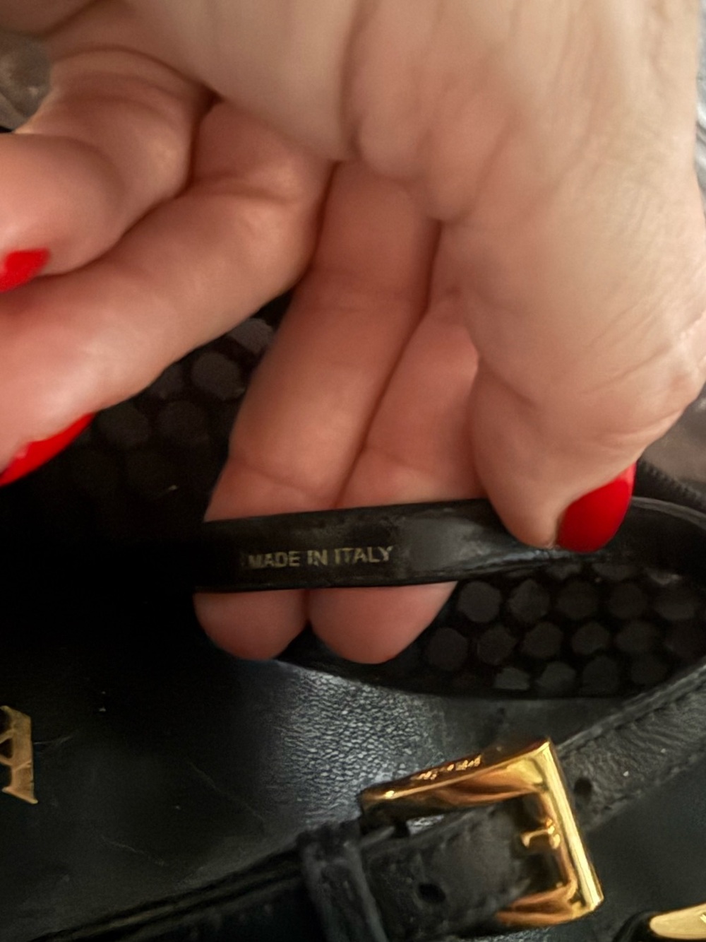 Prada Black Mesh Flats - Picture 7 of 7